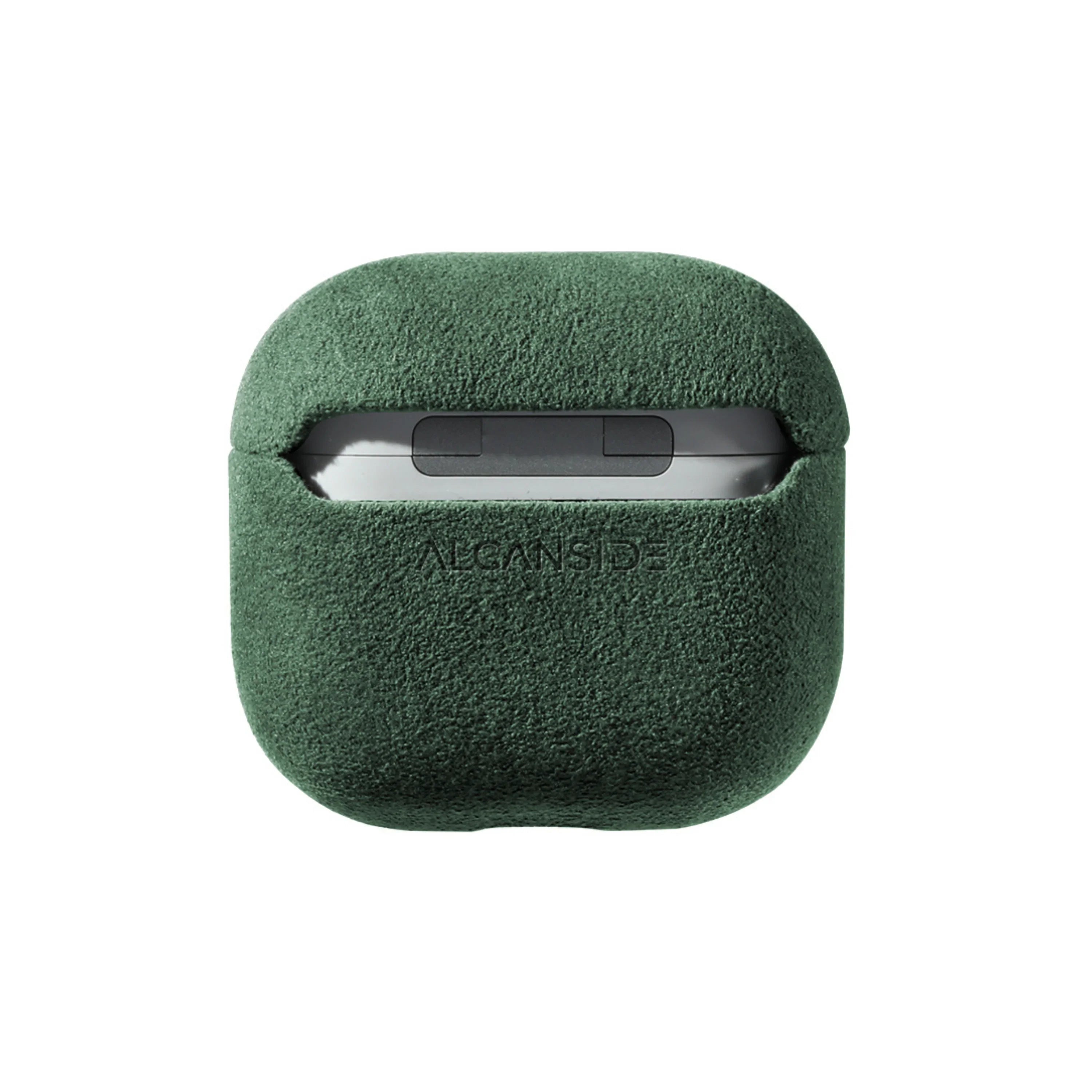 Alcantara-Hülle – AirPods (4. Generation) – Alpingrün
