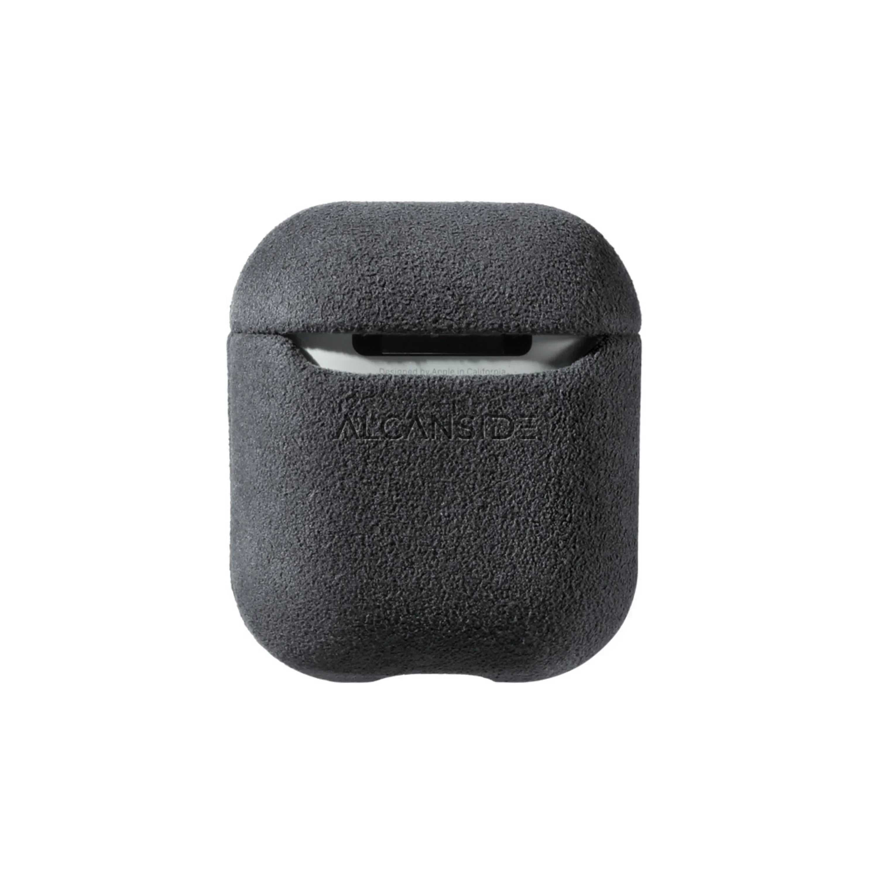 Alcantara-Hülle für AirPods 1/2 Generation – Space Grau