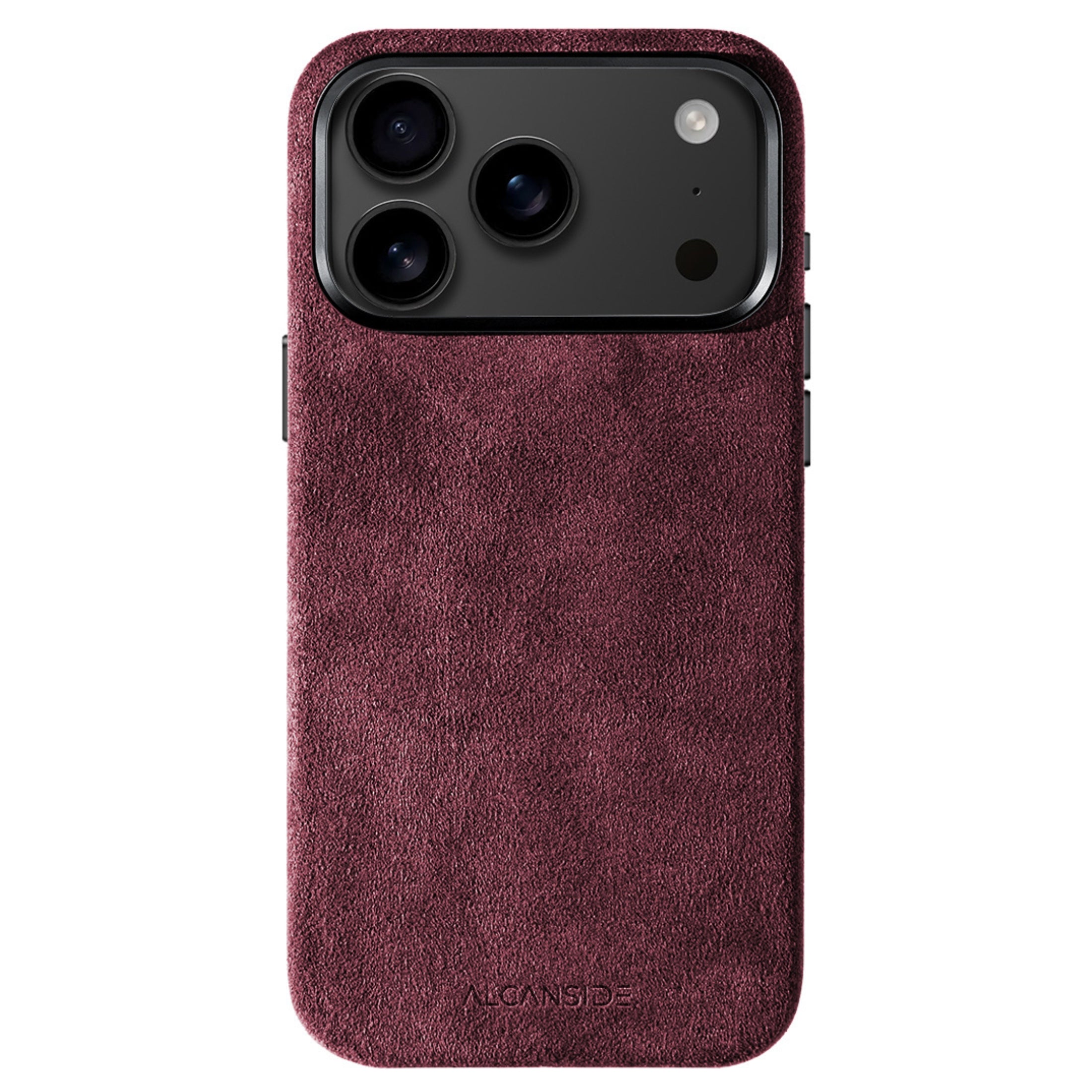 iPhone 17 Pro Max - Alcantara Case - Wine Red