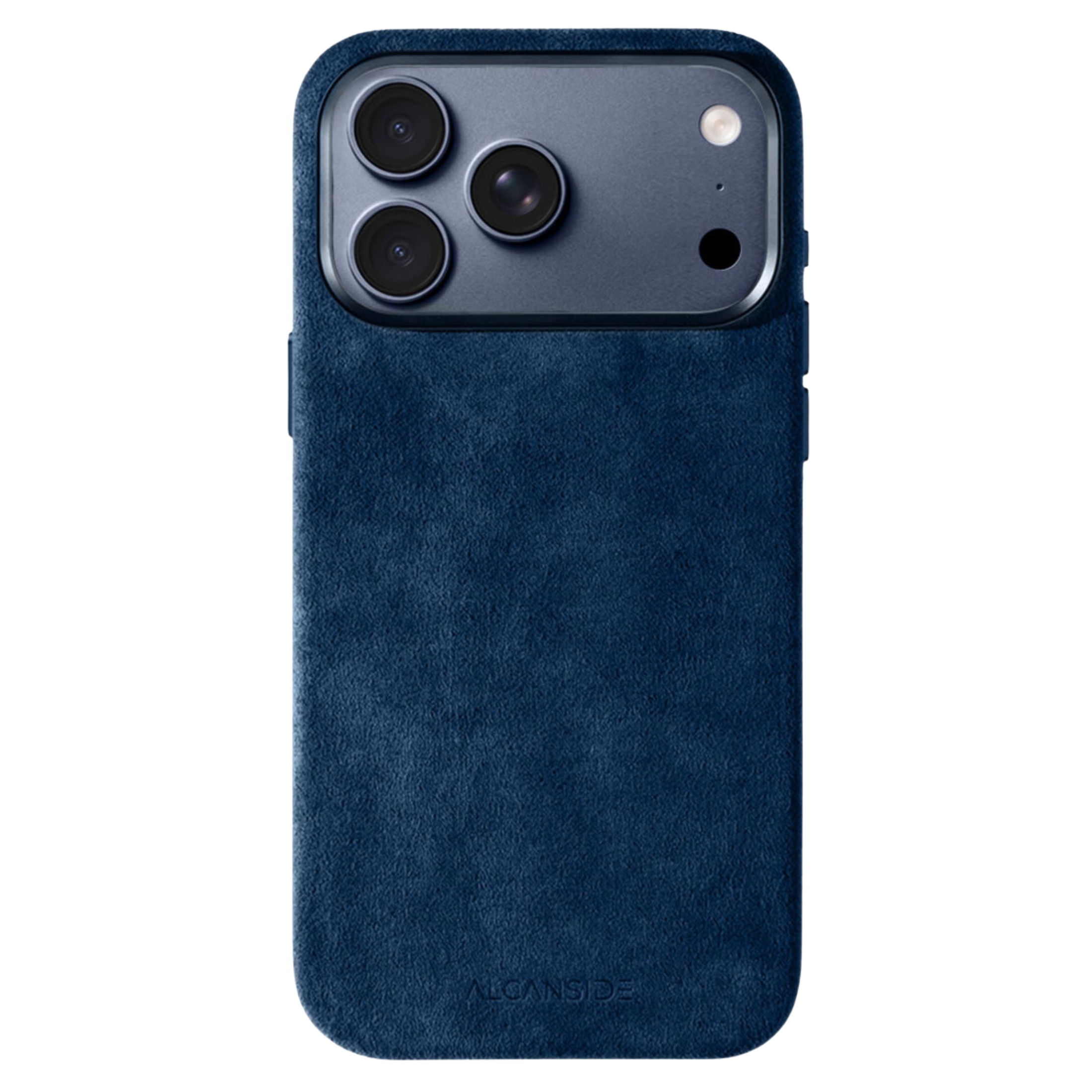 iPhone Alcantara Case - Navy Blue