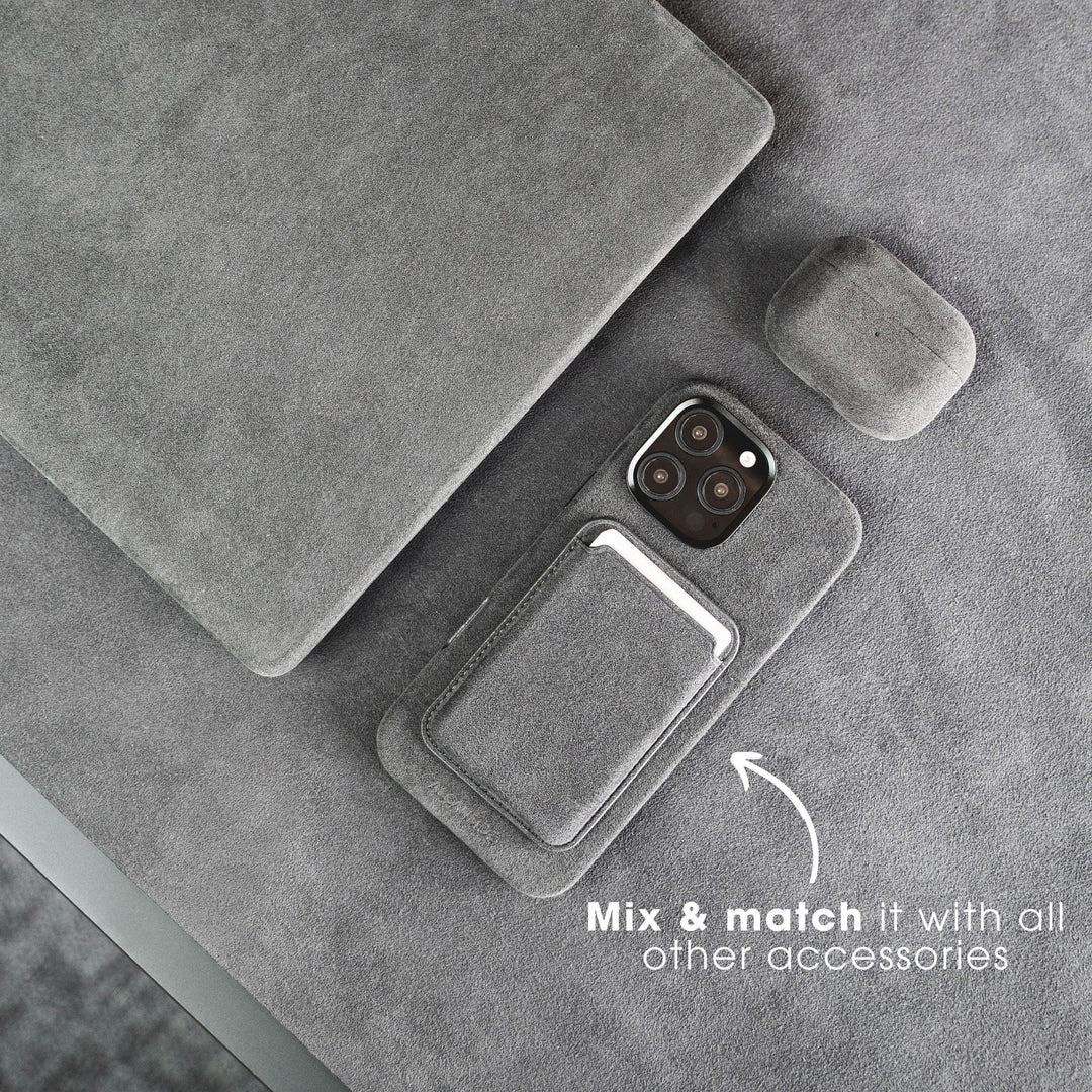 iPhone 16 Plus - Alcantara Case - Space Grey