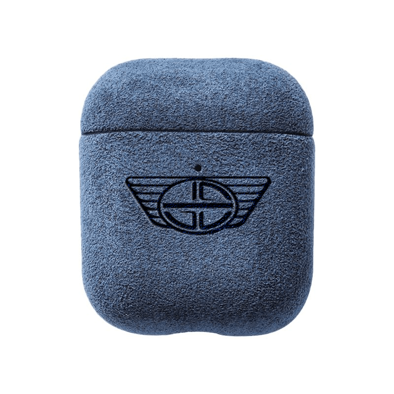 Donkervoort - AirPods 1/2 Gen Alcantara Case - Ocean Blue - Alcanside