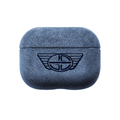 Donkervoort - AirPods Pro (2nd Generation) Alcantara Case - Ocean Blue