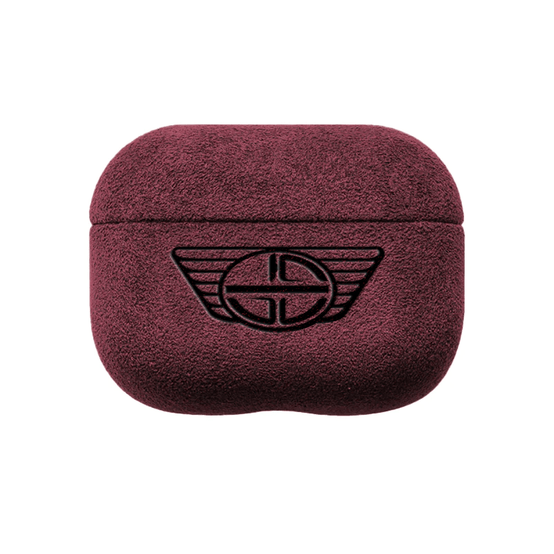 Donkervoort - AirPods (3rd generation) Alcantara Case - Red - Alcanside