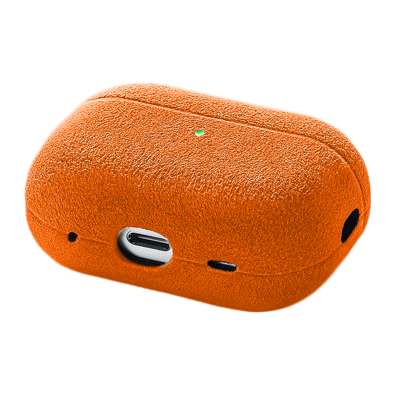 AirPods Pro (2. Generation) Alcantara-Hülle – Orange