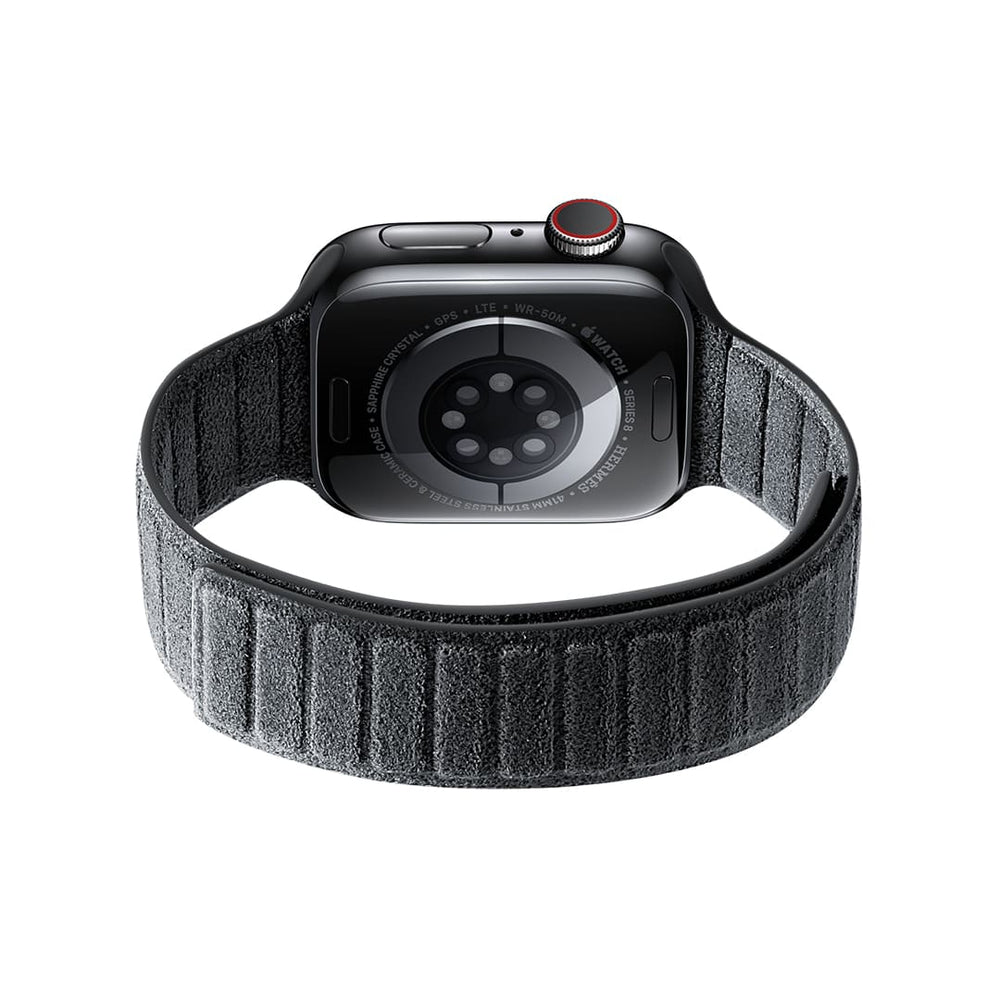 Alcantara Apple Watch Band – Space Grau – 42/44/45 mm und Ultra (49mm)