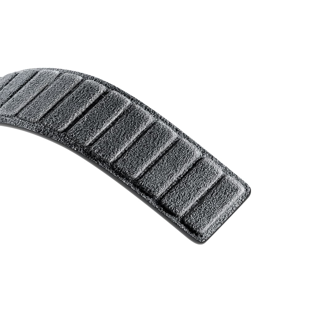 Alcantara Apple Watch Bandje - Space Grey - 42/44/45mm & Ultra (49mm)