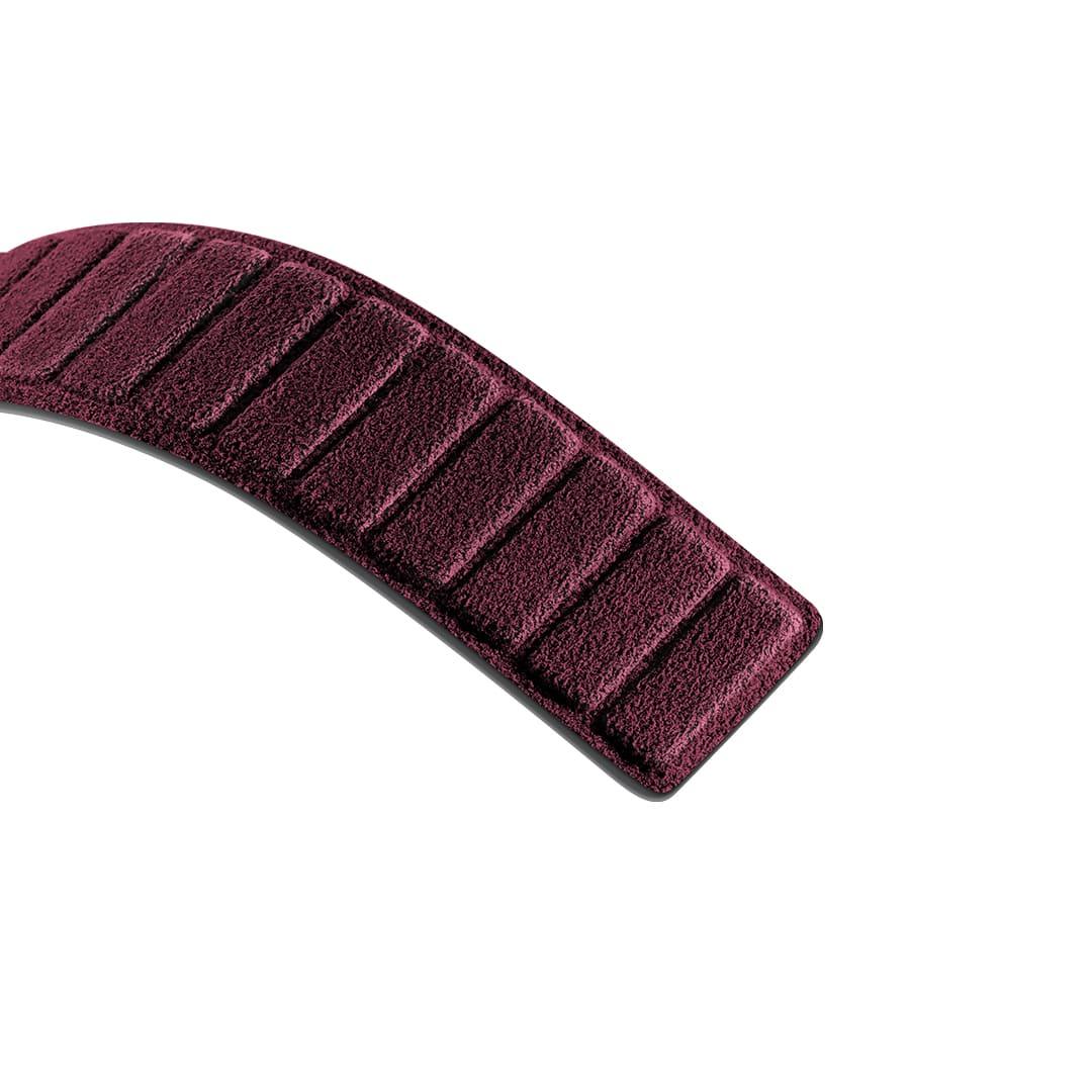 Alcantara Apple Watch Band - Red - 38/40/41/42mm