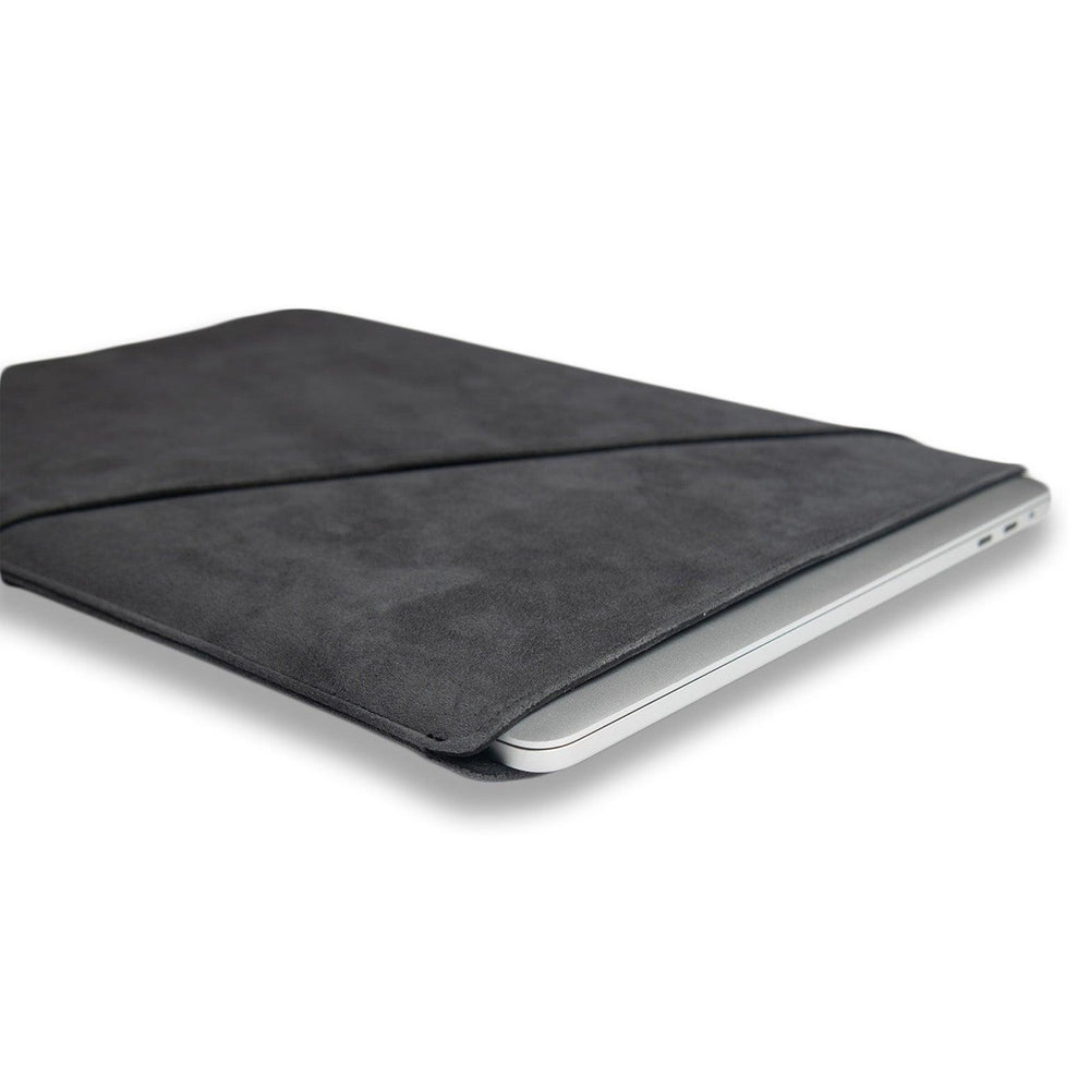 Alcantara Laptop Sleeve - 15 & 16 Inch - Space Grey - Alcanside