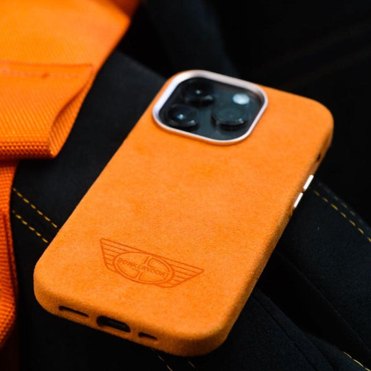 Donkervoort - iPhone Alcantara Case - Orange - Alcanside