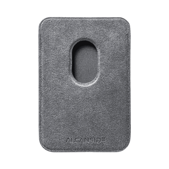 Donkervoort - Alcantara MagSafe Wallet - Nardo Gray - Alcanside