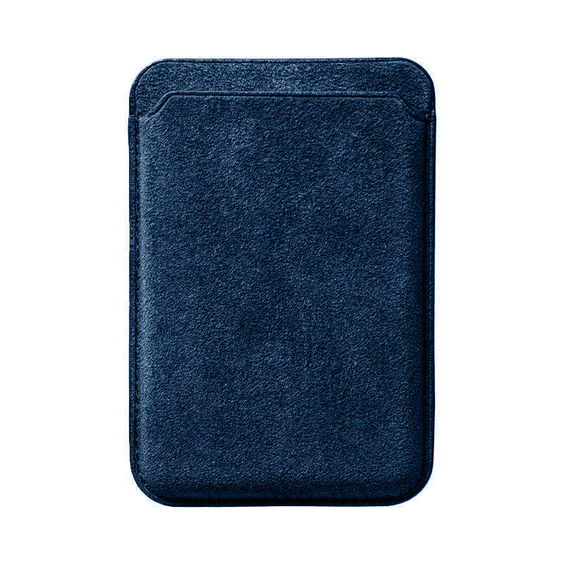 Alcantara MagSafe Wallet - Navy Blue