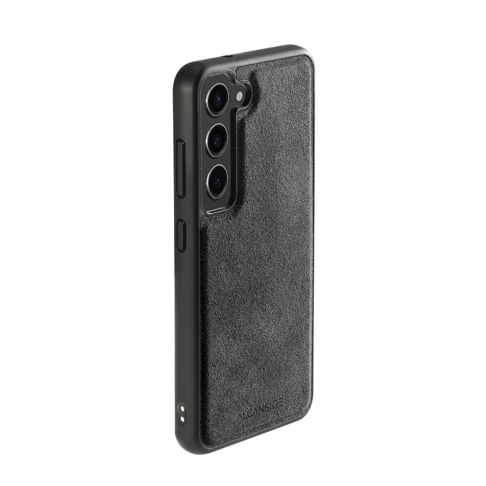 Samsung Galaxy S23 Plus - Alcantara Back Cover - Space Grey