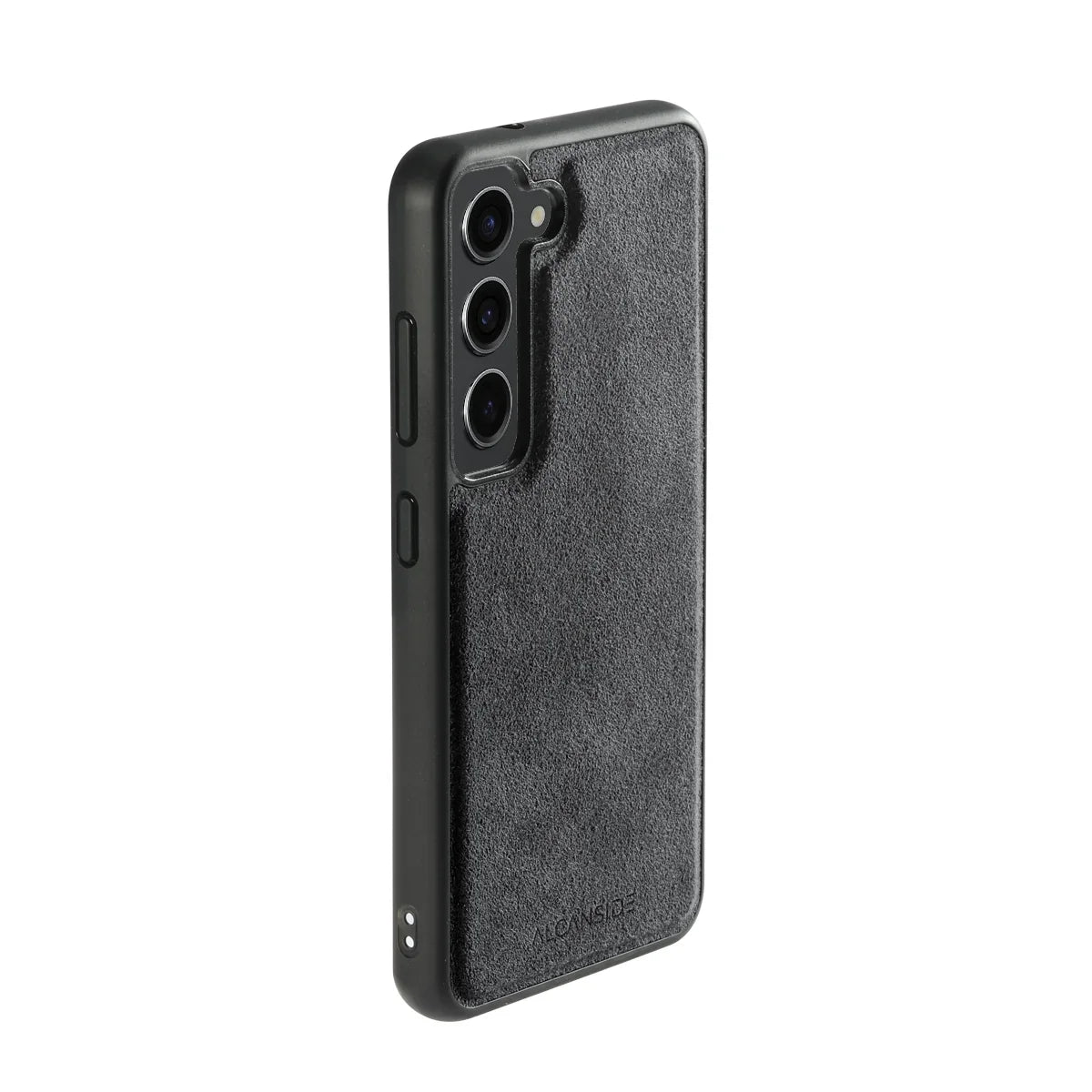 Samsung Galaxy S23 Plus – Alcantara-Rückseite – Space Grau