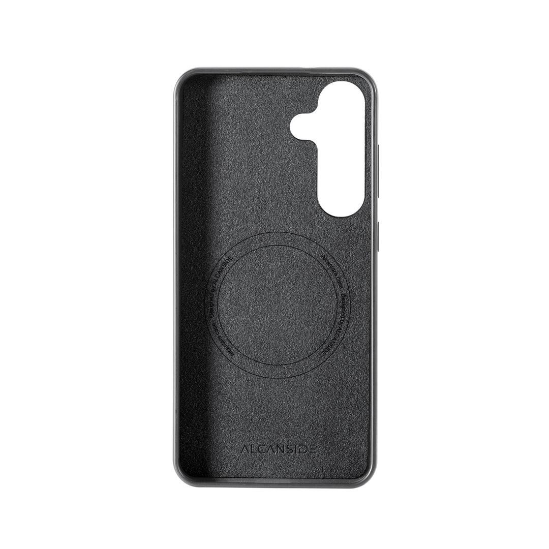 Samsung Galaxy S25 Plus - Alcantara Back Cover - Space Grey