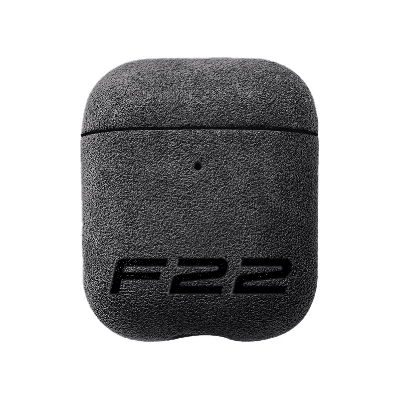 Donkervoort F22 - AirPods 1/2 Gen Alcantara Case - Space Grey - Alcanside