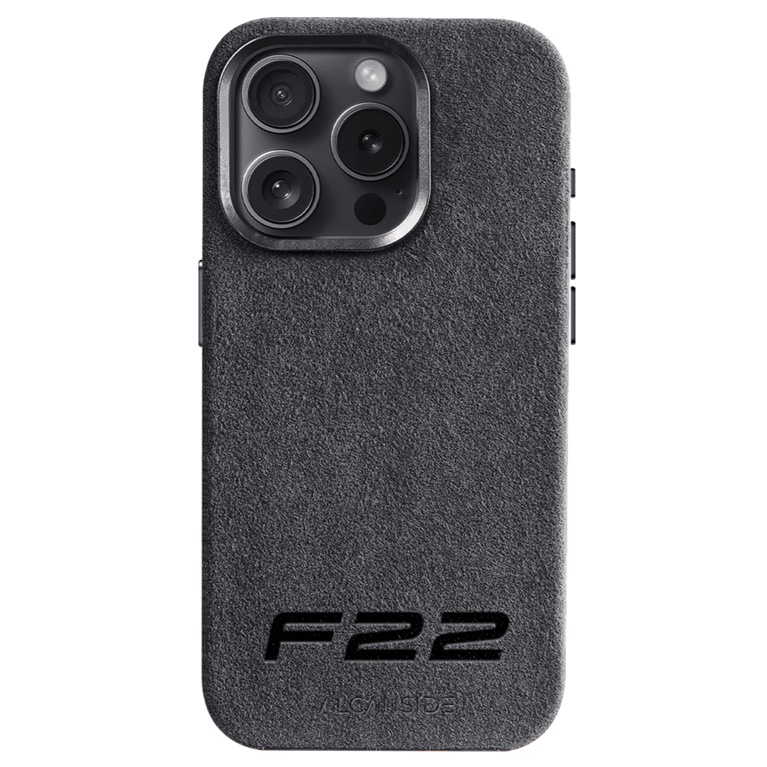 Donkervoort F22 - iPhone Alcantara Case - Space Grey - Alcanside