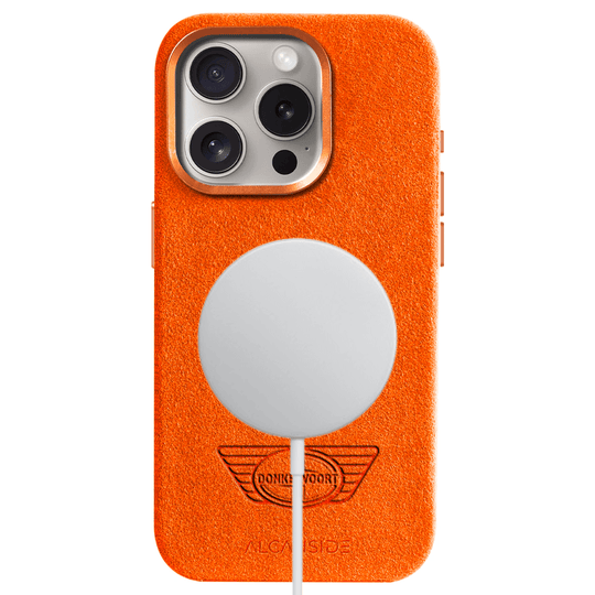 Donkervoort - iPhone Alcantara Case - Orange - Alcanside