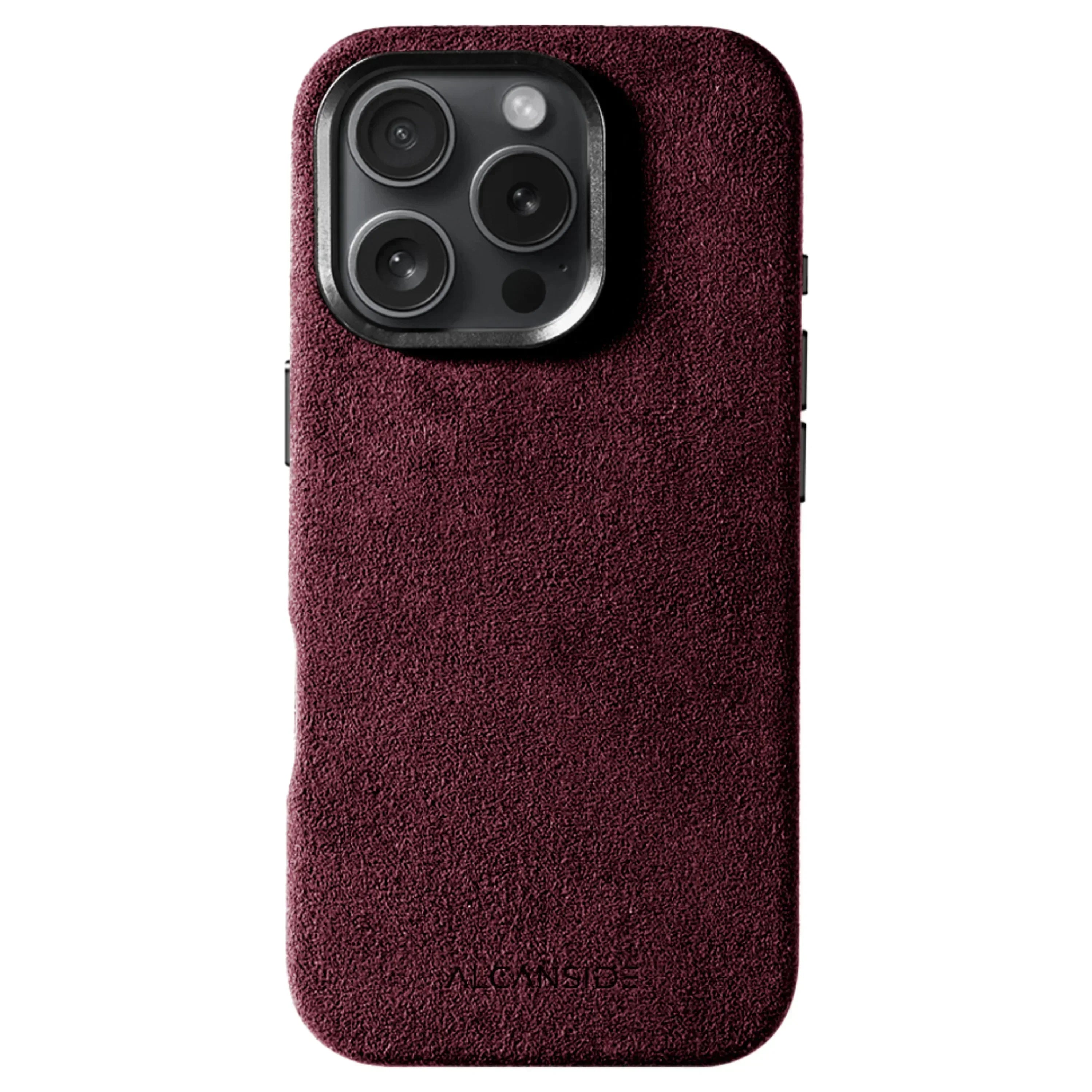 iPhone 16 Pro Max - Alcantara Case - Wine Red
