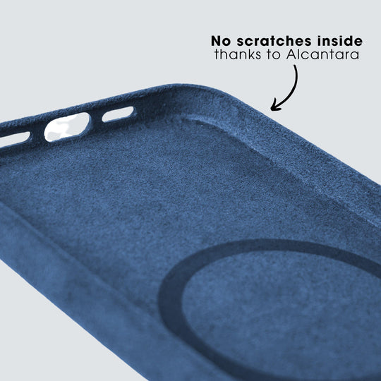 iPhone 13 Pro Max - Alcantara Case - Ocean blue - Alcanside