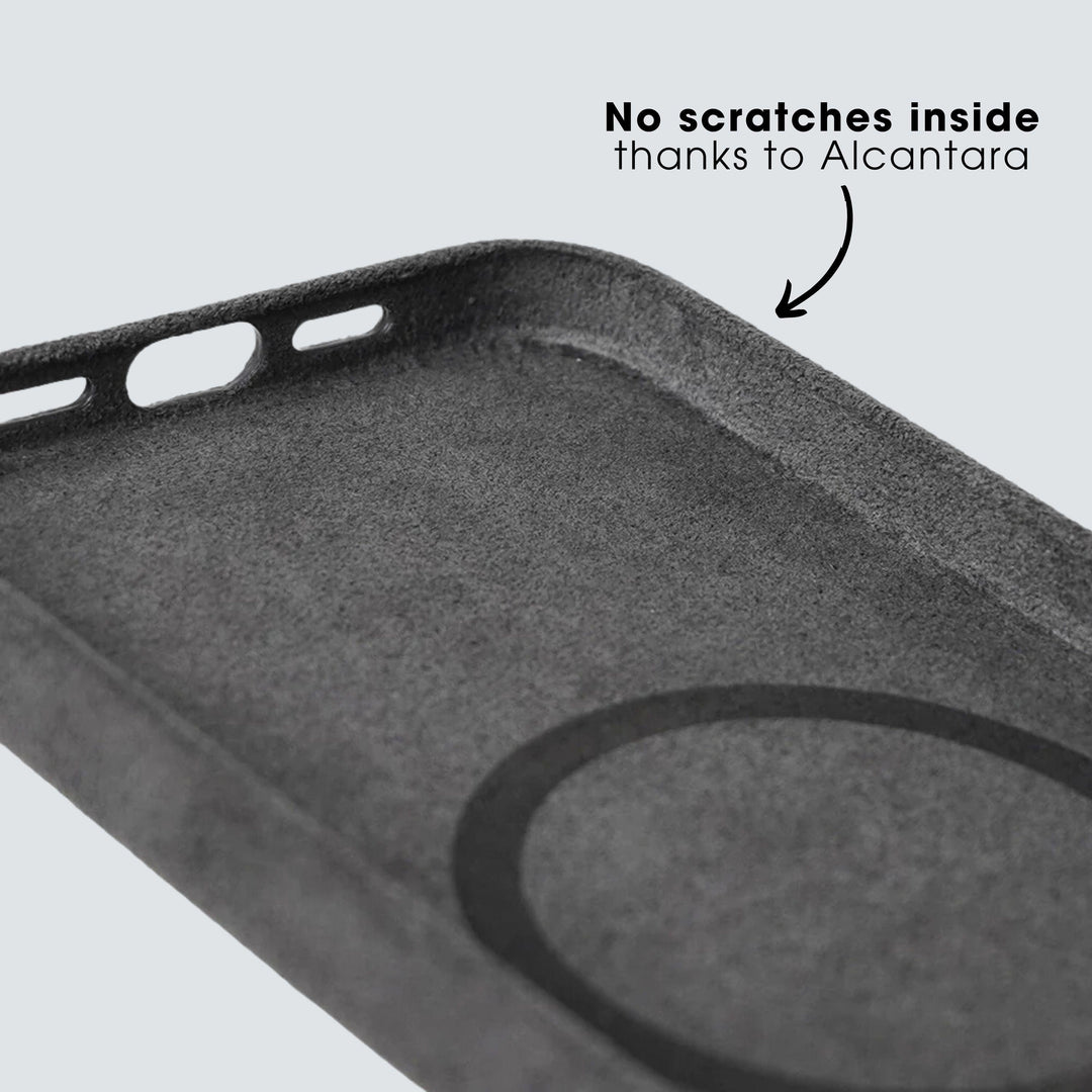 iPhone 11 - Alcantara Case - Space Grey - Alcanside