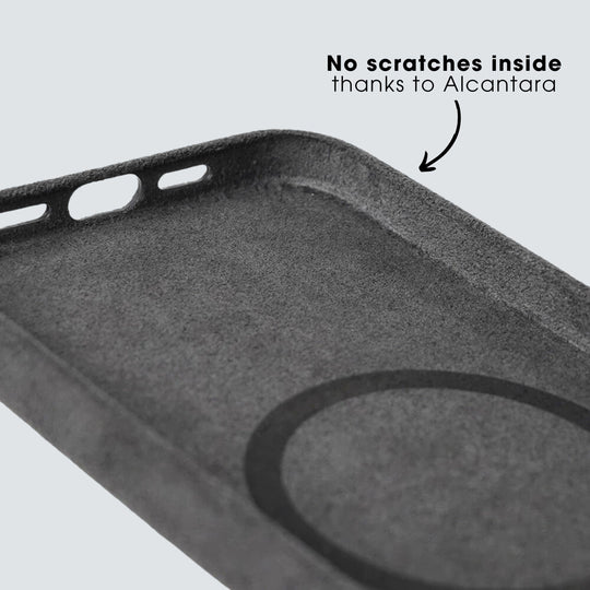 iPhone 13 Pro - Alcantara Case - Space Grey - Alcanside