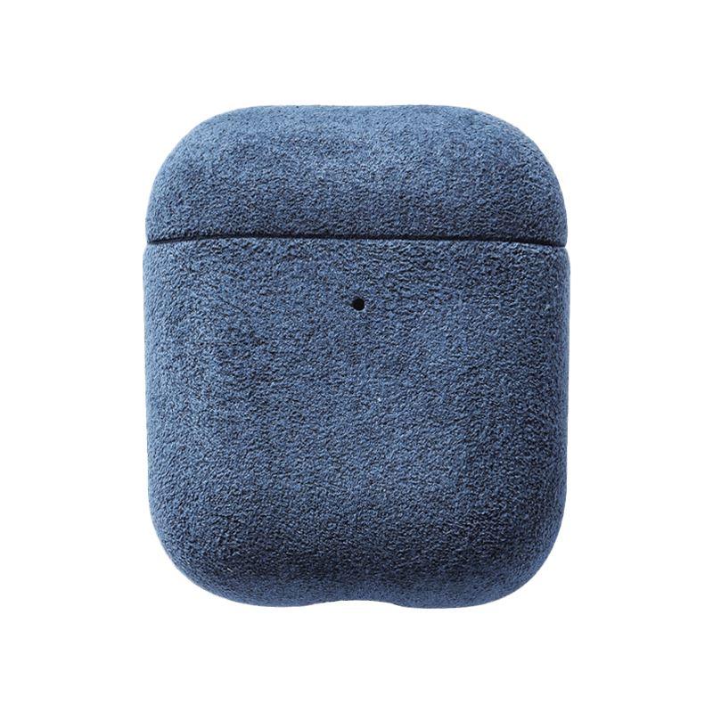 AirPods 1/2 Gen Alcantara Case - Ocean Blue - Alcanside