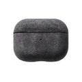 AirPods (4e Generatie) Alcantara Hoesje - Space Grey