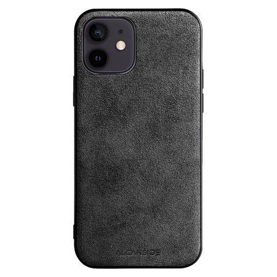 iPhone 12 Mini - Alcantara Back Cover - Space Grey - Alcanside